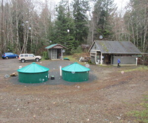 The Hatchery is a simple frame Building located on Mosaic Forest Management Corporation proper with their support